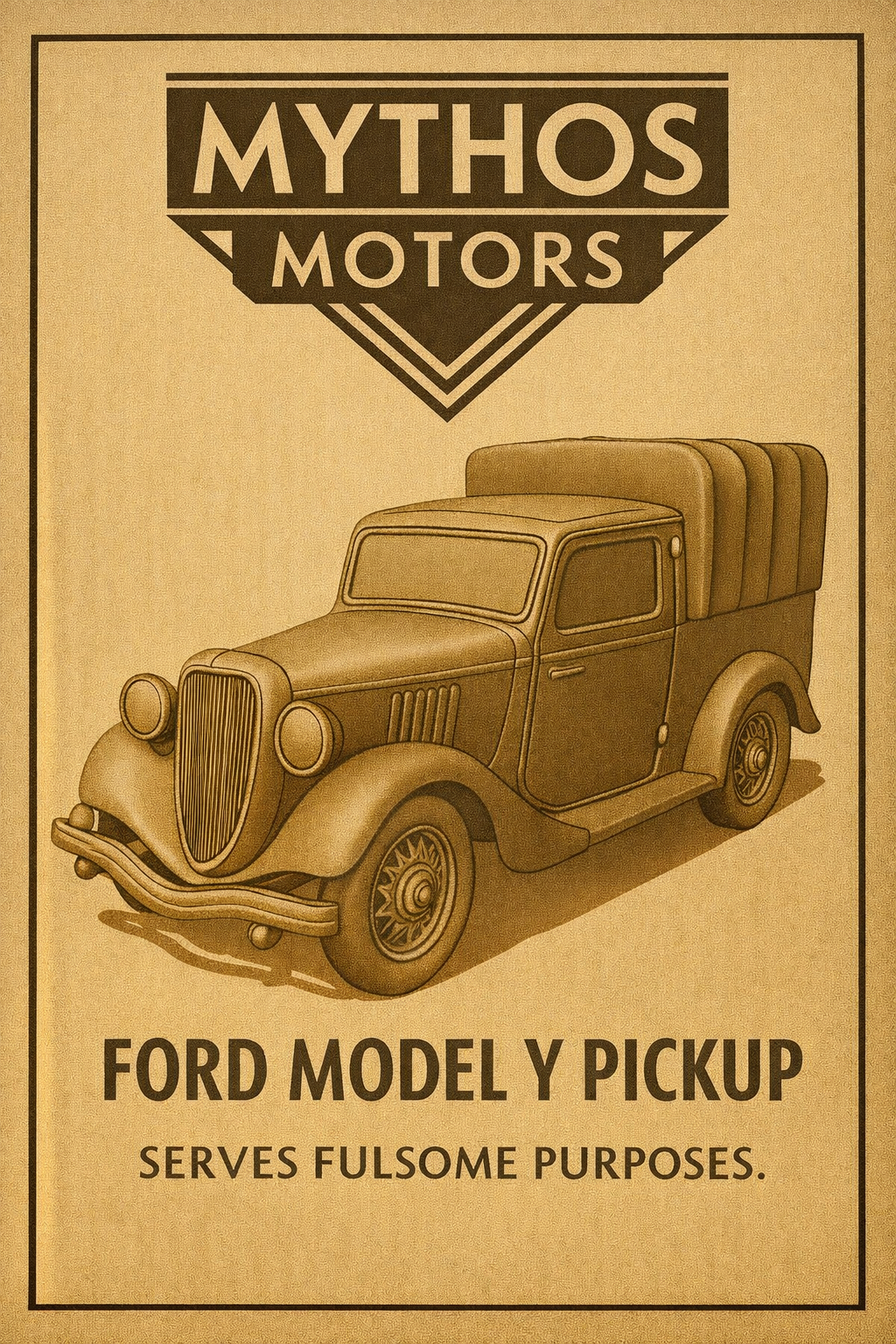 Ford Model Y Pickup Ford Model Y Pickup